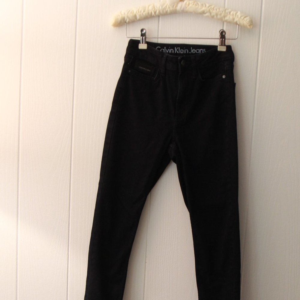 Calvin Klein High Waist Ankle Skinny Jeans
